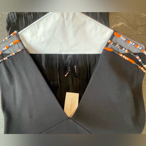 NWT French Connection Black Dress Size 4 - Picture 8 of 9